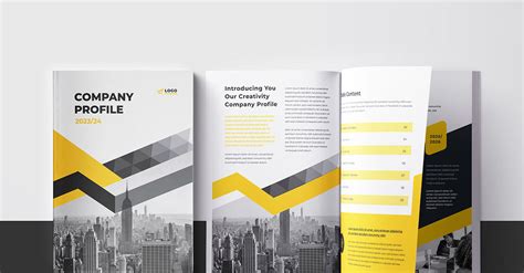 Creative Company Profile Template #331580 - TemplateMonster