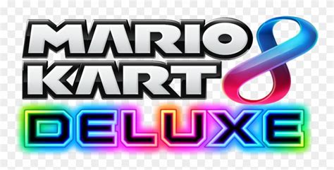 Mario Kart 8 Deluxe Logo Png Clipart (#2273022) - PinClipart