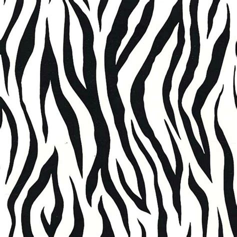 RU8166 - Zebra Skin Black and White Wallpaper Special