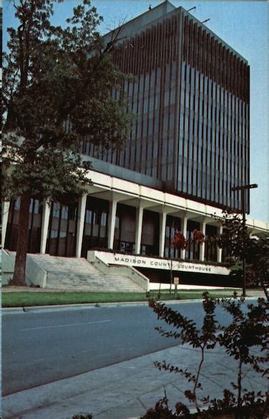 Madison County Courthouse Huntsville, AL Postcard