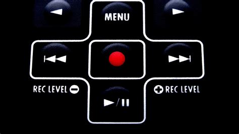 Red Button Recording Menu Free Stock Photo - Public Domain Pictures