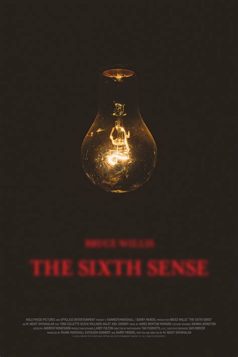 The Sixth Sense (1999) : r/MovieposterFans