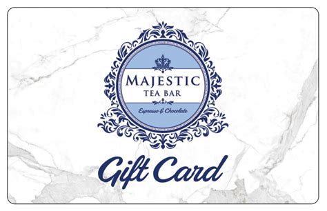 Gift Card 50.00 - Majestic Pavilions, Cafes & Licensed Eateries