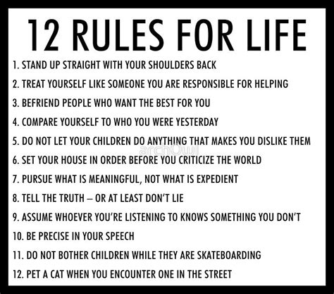 12 rules for life peterson - pnaly