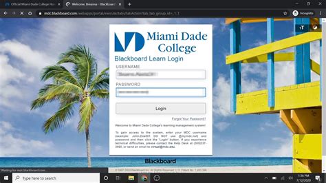 How to log in to MDC Blackboard - YouTube