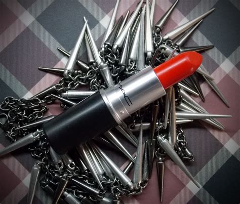 The Beauty and the Cheap: She's a Little Bit Dangerous: MAC Lady Danger Lipstick Review