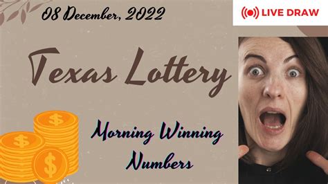 Texas Morning Lottery Live Drawing Results - Pick 3 - Daily 4 - All or ...