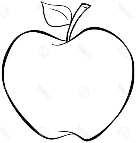 Apple Outline | Free download on ClipArtMag