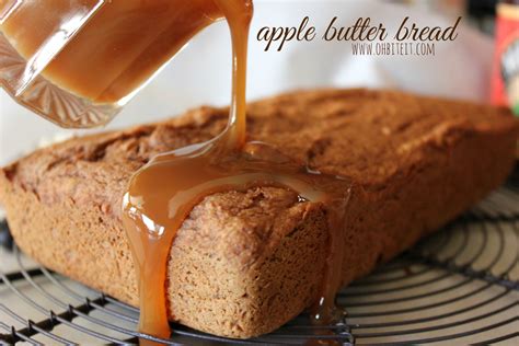 ~Apple Butter Bread! {TWO INGREDIENTS} …and some for YOU too! | Oh Bite It