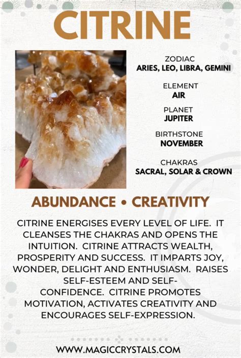 Citrine Meaning: Healing Properties and Everyday Use – Magic Crystals