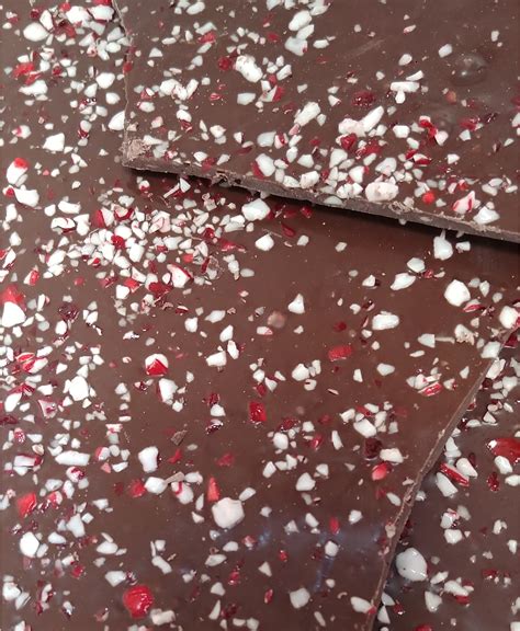 Dark Chocolate Polar Peppermint Bark – 16 oz box – CeCe Sweets