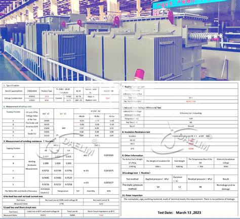 1500 kVA Substation Transformer | Daelim Transformer