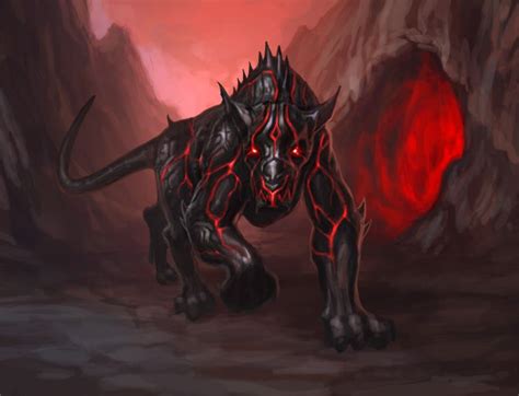 Hellhound (Many cultures worldwide) - Dog from underworld | mythology ...