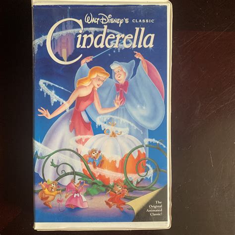 Rare Cinderella Black Diamond Disney VHS - lagoagrio.gob.ec