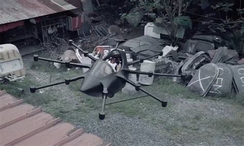 Inventor creates his own flying DRONE CAR | Flying drones, Drone ...