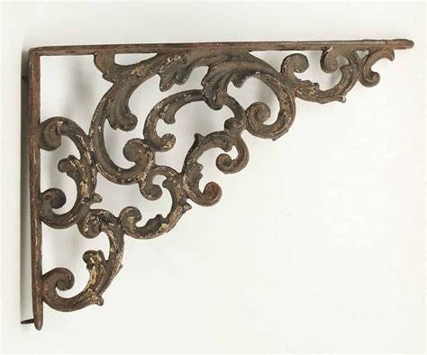 Decorative Antique Iron Bracket | Olde Good Things