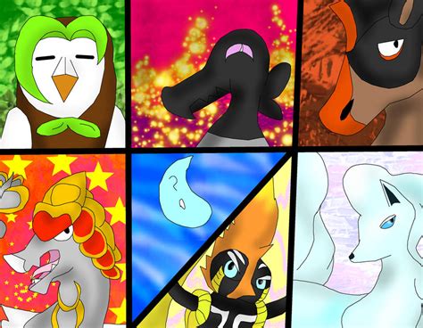 Preliminary pokemon team for sun and moon by kingofthedededes73 on ...