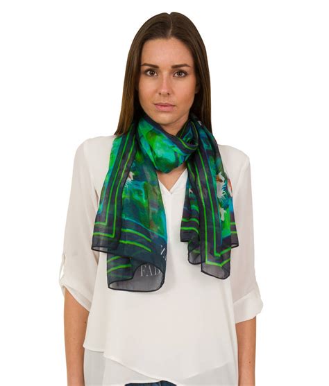 Silk Chiffon Women's Scarf By FABRYAN | notonthehighstreet.com