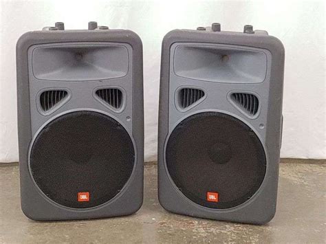 JBL EON Speakers - Colorado Premier Realty & Auction Services