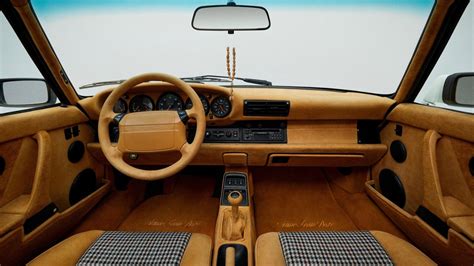 This reimagined Porsche 964 has a new, New York-fashion street interior ...