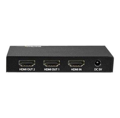 StarTech.com 2 Port HDMI Splitter - 4K 60Hz - 1x2 Way HDMI 2.0 Splitter ...