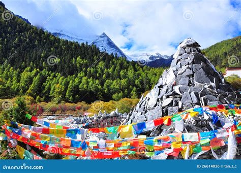 Shangri-La, Lost Horizon stock photo. Image of mountains - 26614036