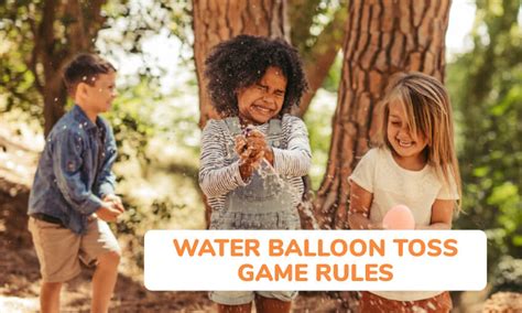 Water Balloon Toss Game Rules and Instruction