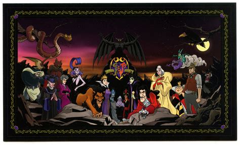 Filmic Light - Snow White Archive: Disney Villains Postcards