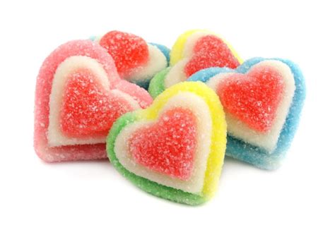 Gummy Hearts Triple Layer - candy store