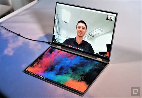 Dell showed off two folding Windows 10 laptops #CES2020 - MSPoweruser