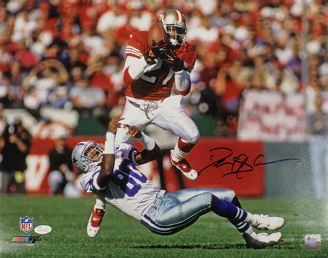 Deion Sanders Autographed/Signed San Francisco 49ers 16×20 Photo JSA ...