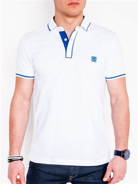 Men's plain polo shirt S920 - white | MODONE wholesale - Clothing For Men