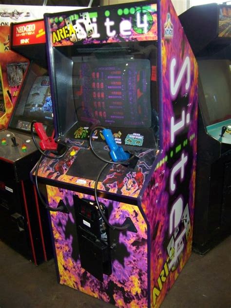 SITE 4 AREA 51 DEDICATED ARCADE SHOOTER GAME ATARI