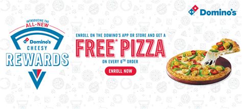 Domino's Cheesy Rewards Program rewards pizza lovers with free pizza ...