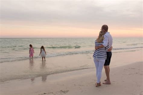 Family Beach Sunset Photography Sessions - LJennings Photography