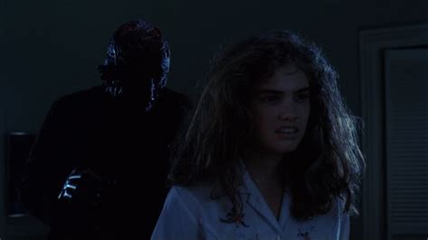 Nancy Thompson and Freddy Krueger in "A Nightmare on Elm Street" (1984 ...