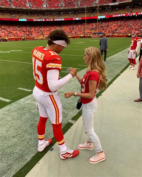 Patrick Mahomes' Girlfriend Brittany Matthews Wants a Ring - Sports Gossip