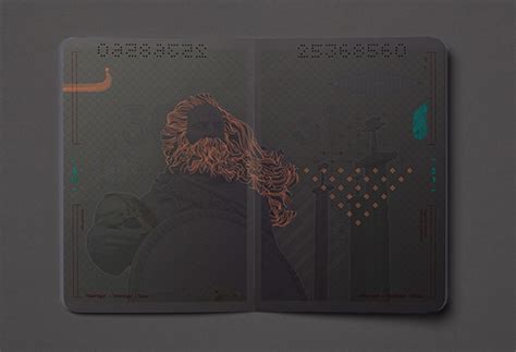 Design proposal for Norway's new passport :: Behance