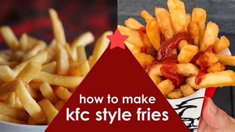 HOW TO MAKE KFC FRIES AT HOME- easy crispy KFC fries at home in lock ...