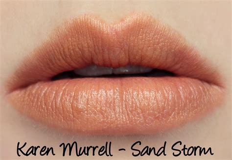 Karen Murrell - Sand Storm Lipstick Swatches & Review - Lani Loves