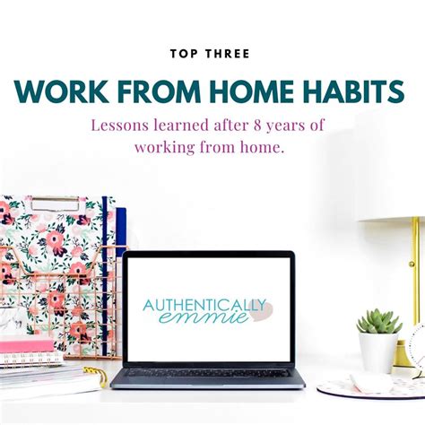 3 Work From Home Tips