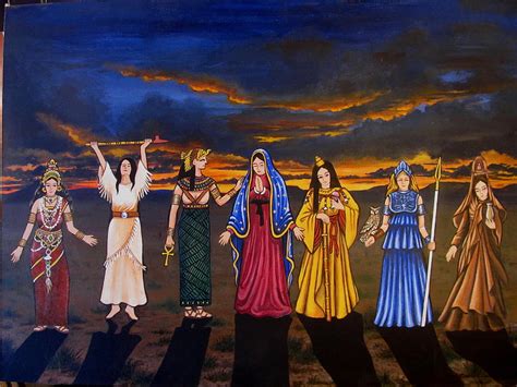 Seven Sisters Painting by James RODERICK