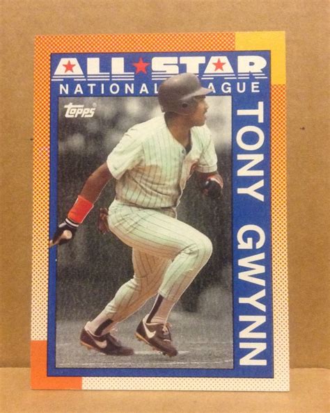 Tony Gwynn | Gwynn, Baseball, Baseball cards