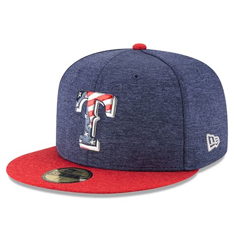 Men's Texas Rangers New Era Heathered Navy/Heathered Red 2017 Stars ...