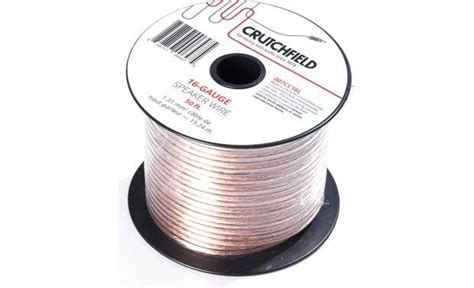 Crutchfield speaker wire 50 ft roll – Artofit