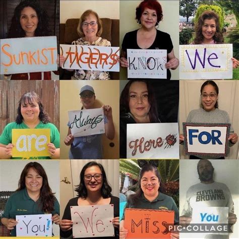 Teachers and Staff send Message to Students from Home | Sunkist Elementary School