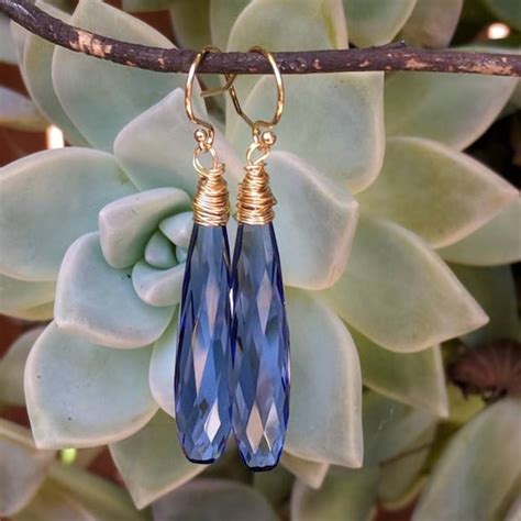 Tanzanite Earrings - Etsy