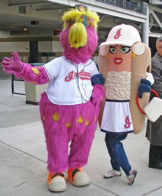 MLB Baseball Mascots: Slider Cleveland Indians Mascot Pictures