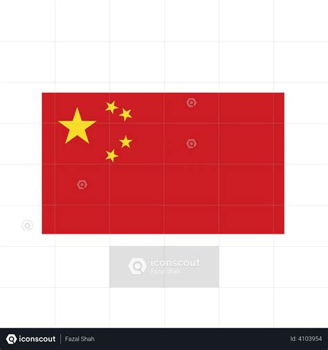 People Republic Of China Flag Animated Icon download in JSON, LOTTIE or ...