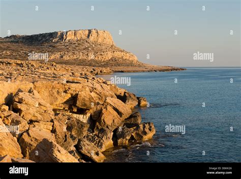 Sunset at Cape Greco, Cyprus Stock Photo - Alamy